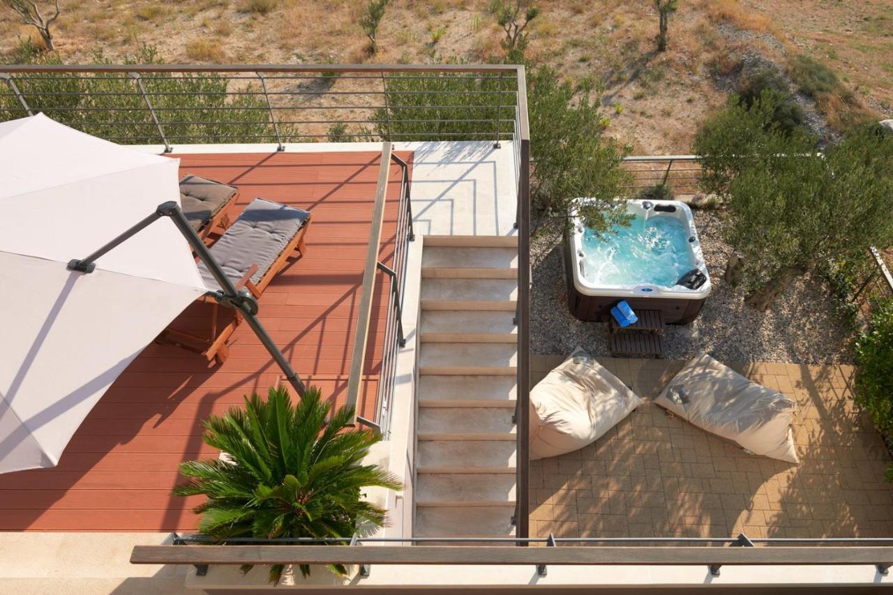 Villa View A Luxury Villa In Makarska, Heated Private Pool, Jacuzzi, Gym Exterior foto